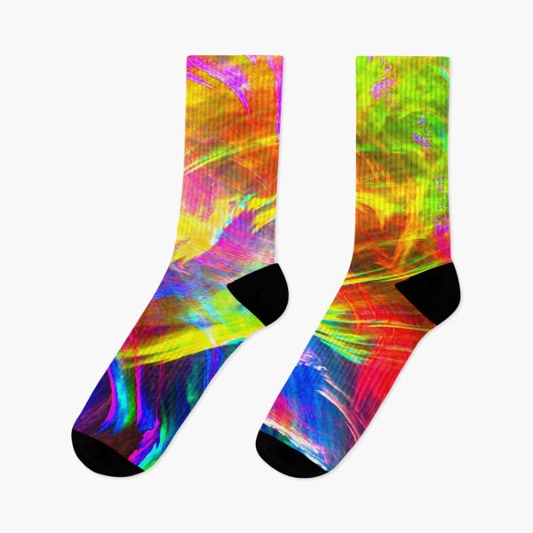 Item preview, Rainbow Abstract Art Vibrant Colorful designed and sold by mwagie.