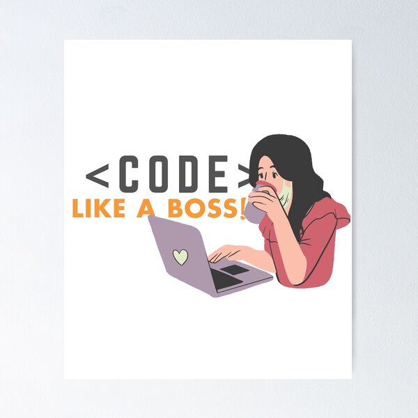 Artikel-Vorschau von Programmieren wie ein Boss!, designt und verkauft von TheAkib.