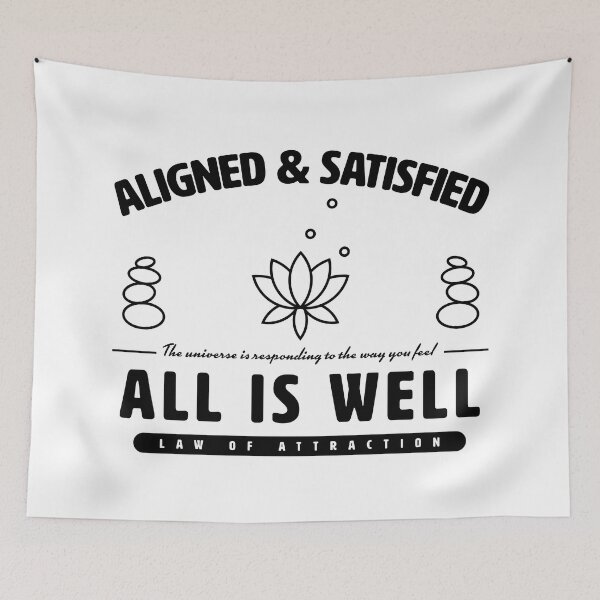 Item preview, LAW OF ATTRACTION | ALIGNED AND SATISFIED designed and sold by axelle1410.