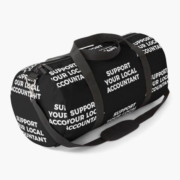 Item preview, Support Your Local Accountant designed and sold by teesaurus.