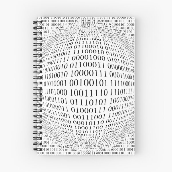Item preview, Binary numbers designed and sold by Zip-Zup.