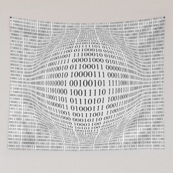 Item preview, Binary numbers designed and sold by Zip-Zup.