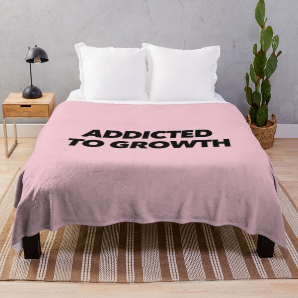 Item preview, ADDICTED TO GROWTH designed and sold by The Ambitious Women Club.
