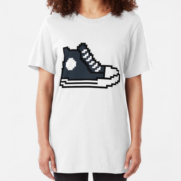 Fast and furious 8 bit shoe Ludacris / Tej Parker Slim Fit T-Shirt