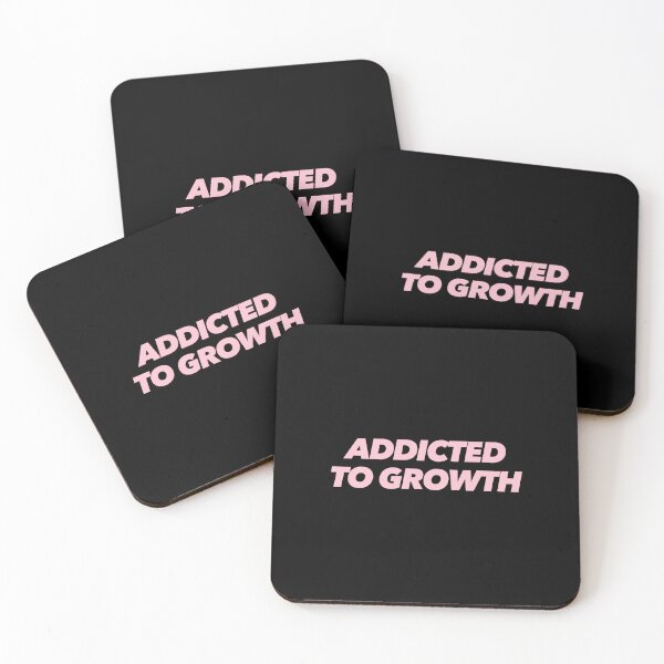 Item preview, ADDICTED TO GROWTH designed and sold by The Ambitious Women Club.