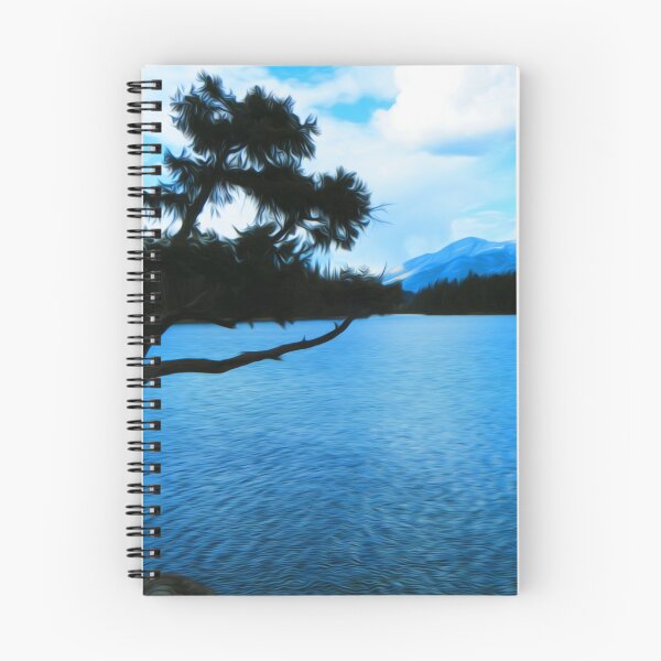 Item preview, Tree Over Lake Beauvert, Rocky Mountains, Jasper Alberta designed and sold by ACC .