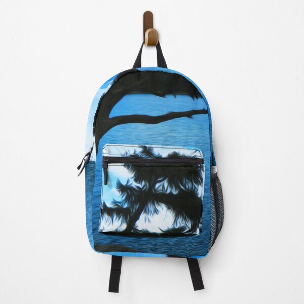 Item preview, Tree Over Lake Beauvert, Rocky Mountains, Jasper Alberta designed and sold by ACC .