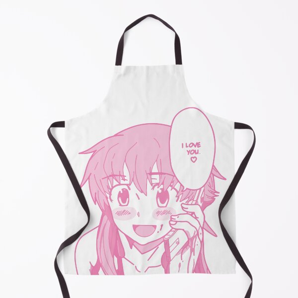 Item preview, Yuno Gasai I Love You Anime Peeker Future Diary designed and sold by OtakuBoiz.