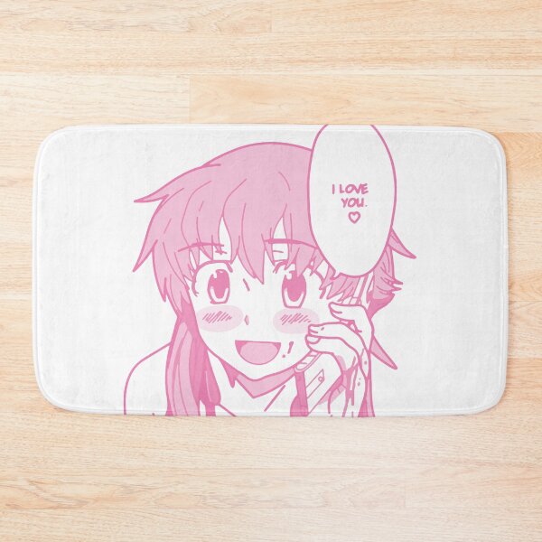 Item preview, Yuno Gasai I Love You Anime Peeker Future Diary designed and sold by OtakuBoiz.