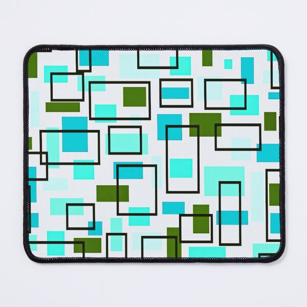 Item preview, Retro Inspired Geometric Print designed and sold by TotallyRetroArt.