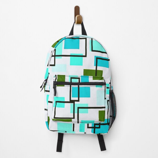 Item preview, Retro Inspired Geometric Print designed and sold by TotallyRetroArt.