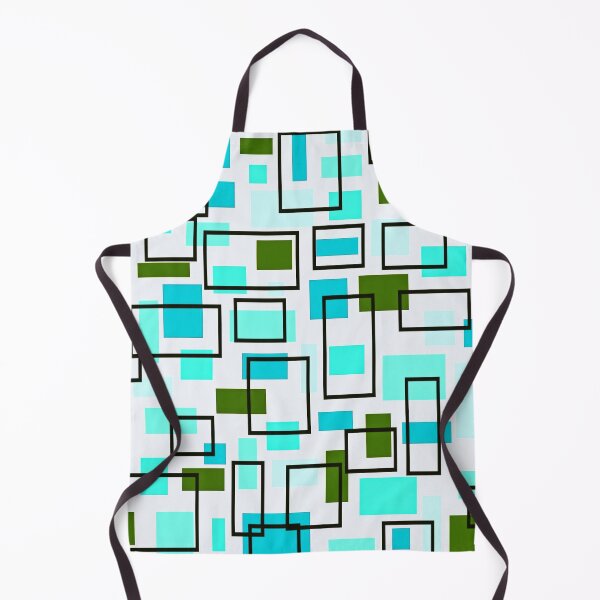 Item preview, Retro Inspired Geometric Print designed and sold by TotallyRetroArt.