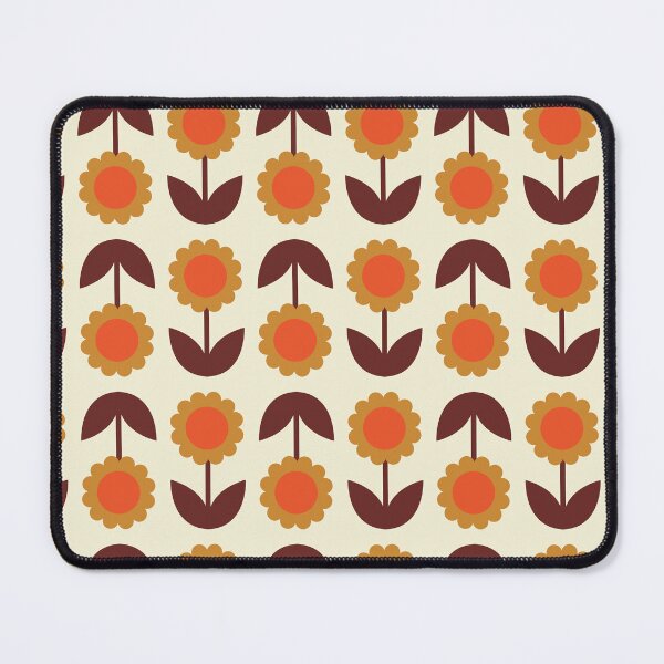 Item preview, 1970s Inspired Floral Pattern designed and sold by JuneJournal.