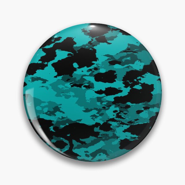 Item preview, Camouflage turquoise green black fun and unique.   designed and sold by mwagie.