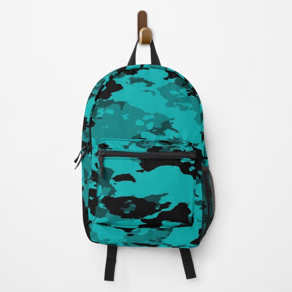 Item preview, Camouflage turquoise green black fun and unique.   designed and sold by mwagie.