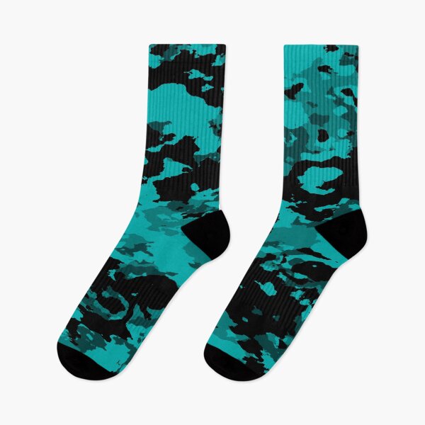 Item preview, Camouflage turquoise green black fun and unique.   designed and sold by mwagie.