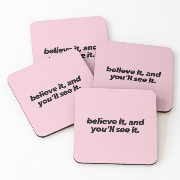 Item preview, Believe It, And You'll See It designed and sold by The Ambitious Women Club.