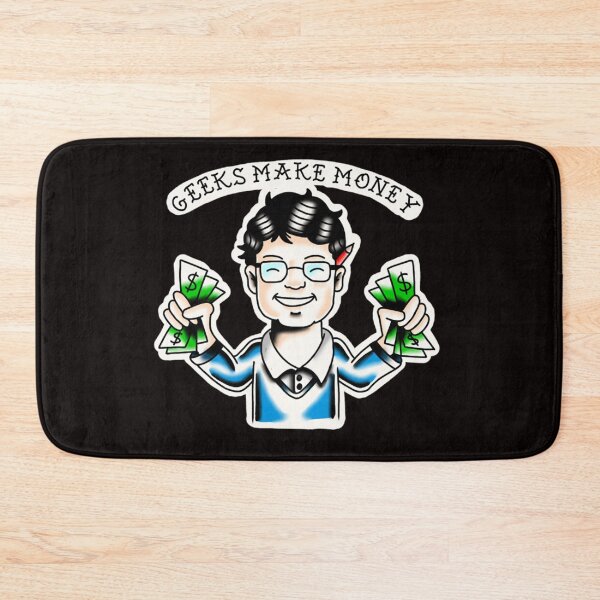 Item preview, geek make money designed and sold by rafaelwolf.
