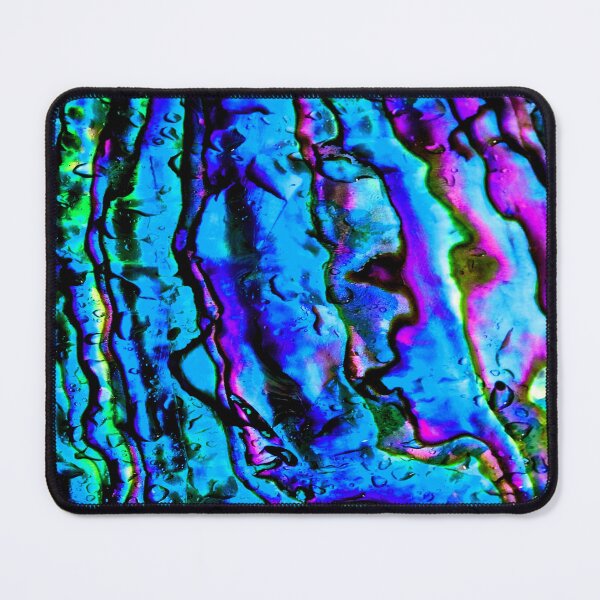 Item preview, Iridescent Metallic Marbled Turquoise Green Purple Blue designed and sold by mwagie.