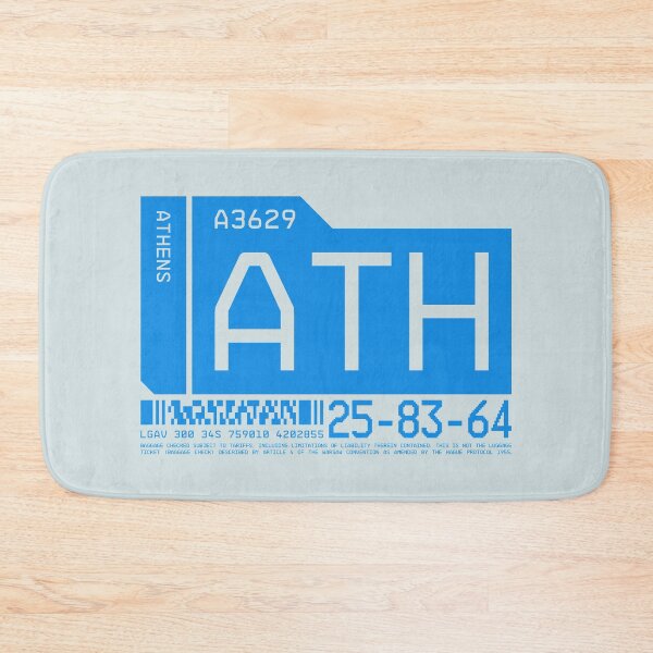 Item preview, Luggage Tag C - ATH Athens Greece designed and sold by VoodooCircus.