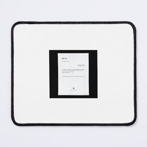 Item preview, pgLang designed and sold by trvxo.