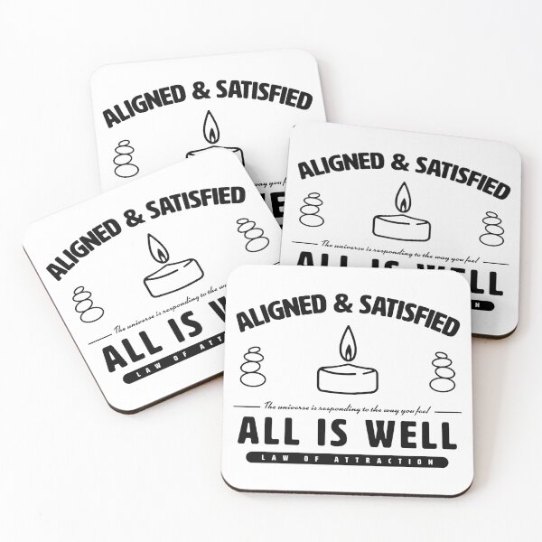 Item preview, LAW OF ATTRACTION | ALIGNED AND SATISFIED designed and sold by axelle1410.