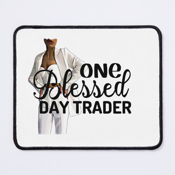 Item preview, Gift for Day trader, Present for Traders, options traders, forex, crypto mug and day traders, Stock market gift, Female trader, Woman day trader, One blessed day trader designed and sold by TradingTeesKids.