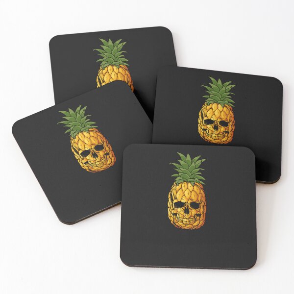 Item preview, Pineapple Skull, Halloween Design FUNNY.  Witty Friends Funny  designed and sold by GEM STYLE.