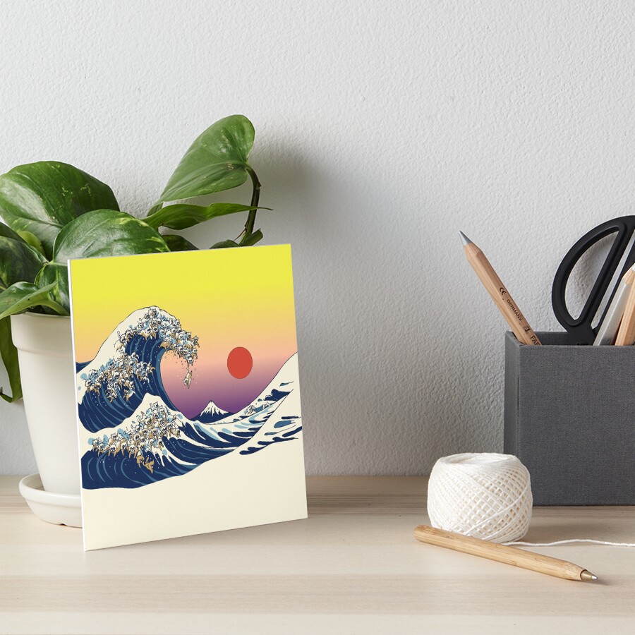 Item preview, Art Board Print designed and sold by Huebucket.