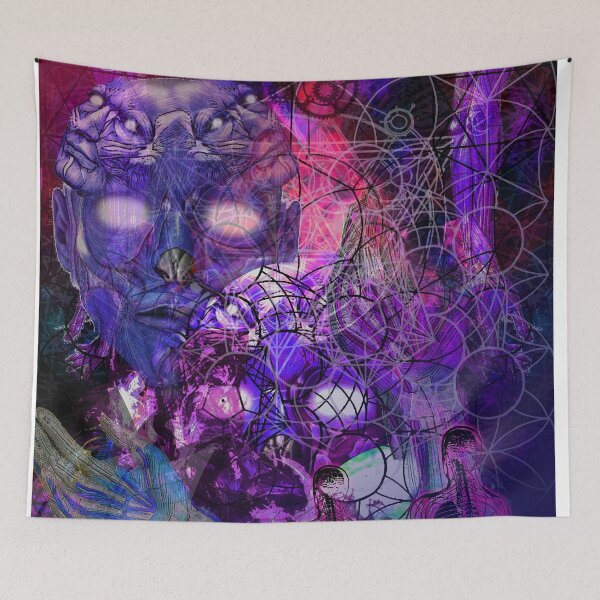 Artikelvorschau, Entkomme aus Cosmic Geo Lotus entworfen und verkauft von Dark Threads.