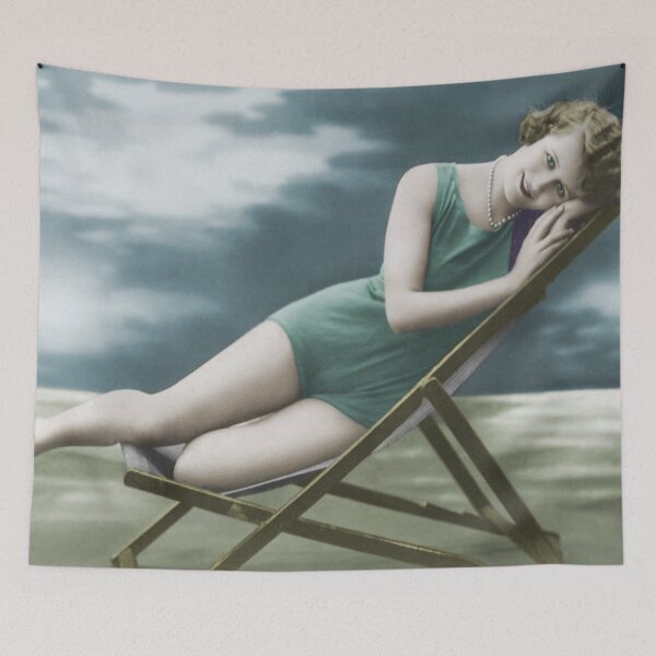 Item preview, Beach Chair and Pearls designed and sold by princessbunhead.