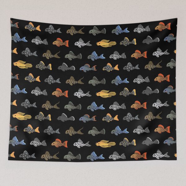 Item preview, Pleco! - black designed and sold by pikaole.