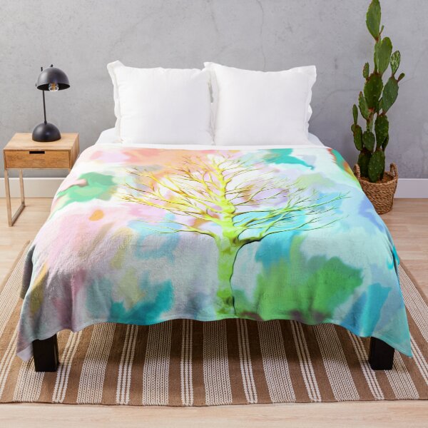 Item preview, Abstraction with a Tree designed and sold by RoxanneG.