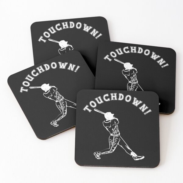 Item preview, Touchdown Baseball Funny Saying And Football Game Jock For Baseball Lovers And Fans designed and sold by Diferenty Shop  ⭐⭐⭐⭐⭐.