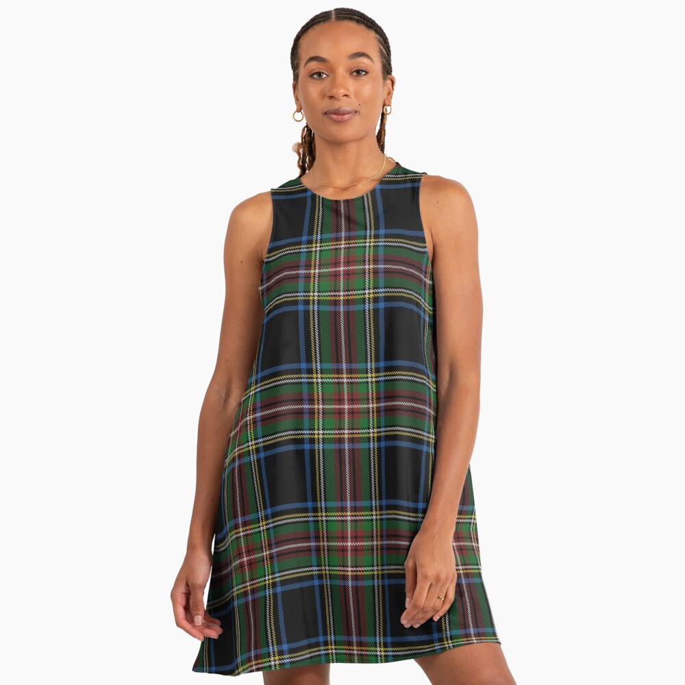 formal tartan dresses for women Chiffon Strapless Sleeveless Long Formal Dress With Pleated Scarf main image 1