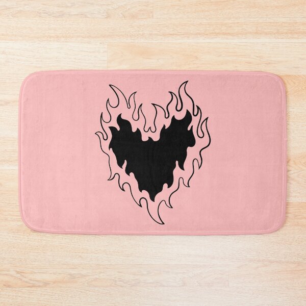 Item preview, burning heart designed and sold by nalo2.