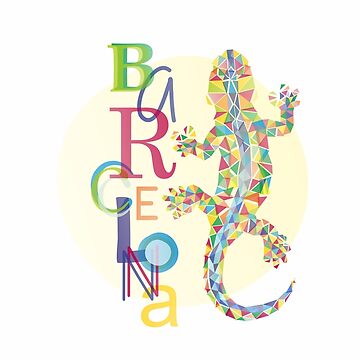 Artwork thumbnail, Fashion Barcelona City Lizard by XOOXOO