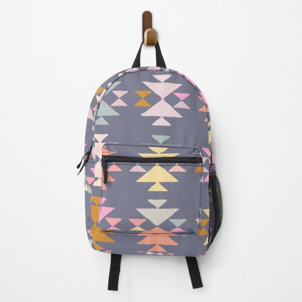 Item preview, Painted Pastel Triangles Geometric Shape Pattern in Earthy Pastels designed and sold by JuneJournal.