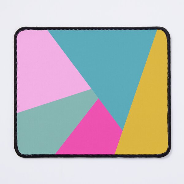 Item preview, Bright and Bold Color Block Geometric Pattern in Blue, Yellow, and Pink designed and sold by JuneJournal.