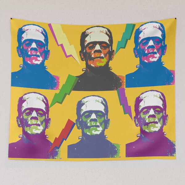 Item preview, Frankenstein (Pop Art)  designed and sold by RoxanneG.
