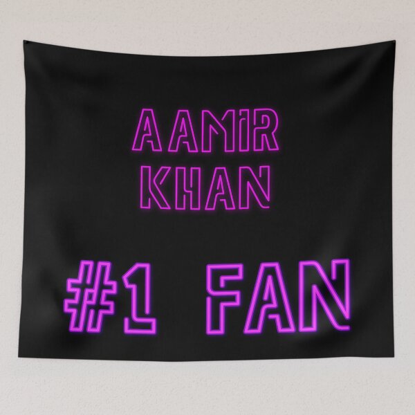 Item preview, Aamir Khan #1 fan designed and sold by 2Girls1Shirt.