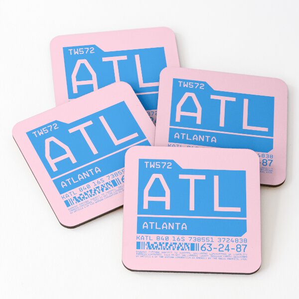 Item preview, Luggage Tag C - ATL Atlanta USA designed and sold by VoodooCircus.