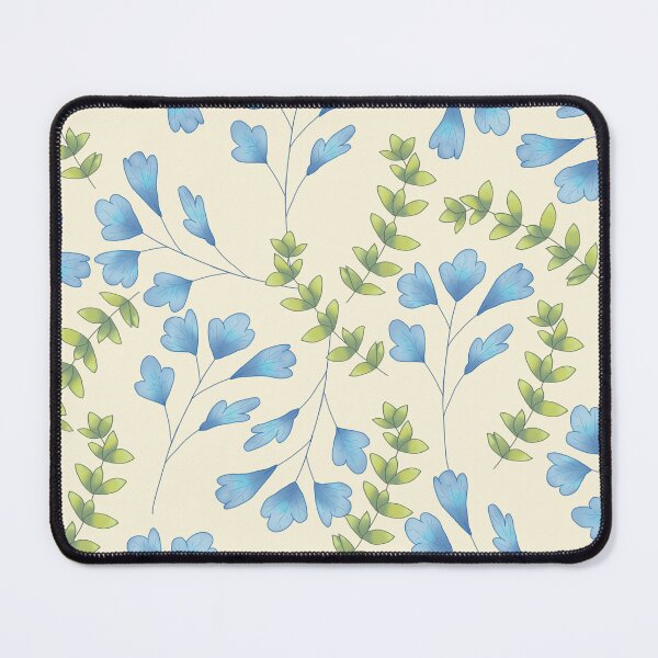 Item preview, Blue Twig of Leafs designed and sold by kelnan.