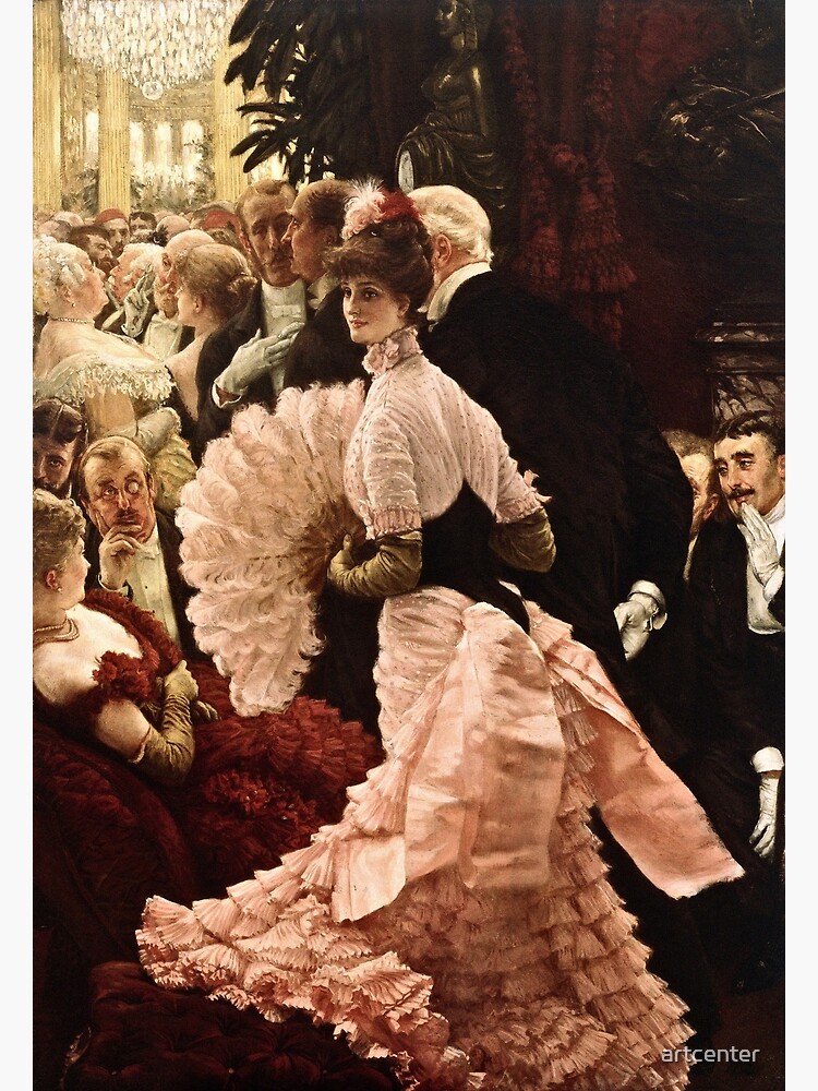 James Tissot Political Woman Poster