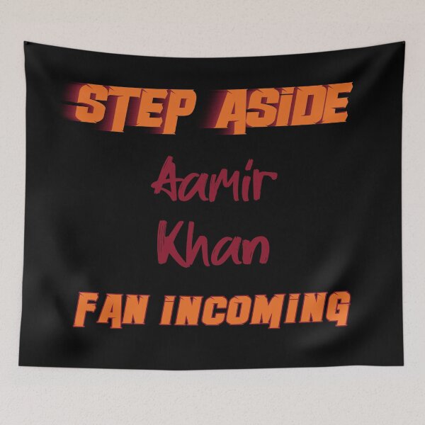 Item preview, Aamir Khan - Step Aside, incoming fan designed and sold by 2Girls1Shirt.