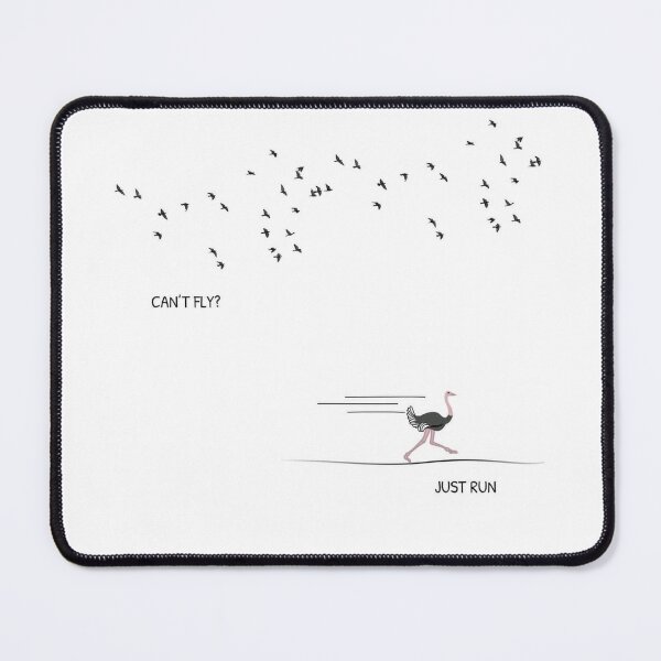 Item preview, cant fly? just run! designed and sold by ritusdesigns.