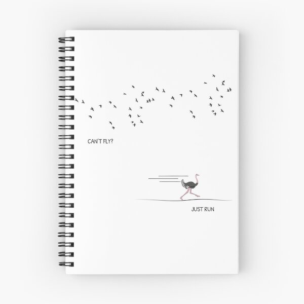 Item preview, cant fly? just run! designed and sold by ritusdesigns.