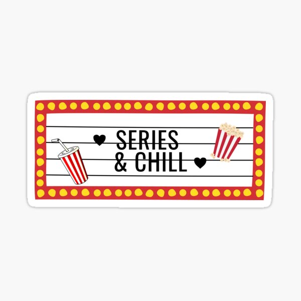 Item preview, TV series & chill designed and sold by SamXDesigns.
