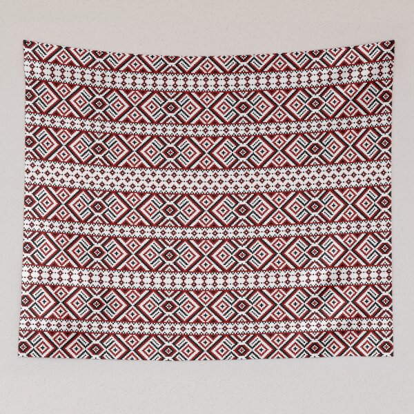 Item preview, Ukrainian Embroidery Red and Black designed and sold by TamGustam.