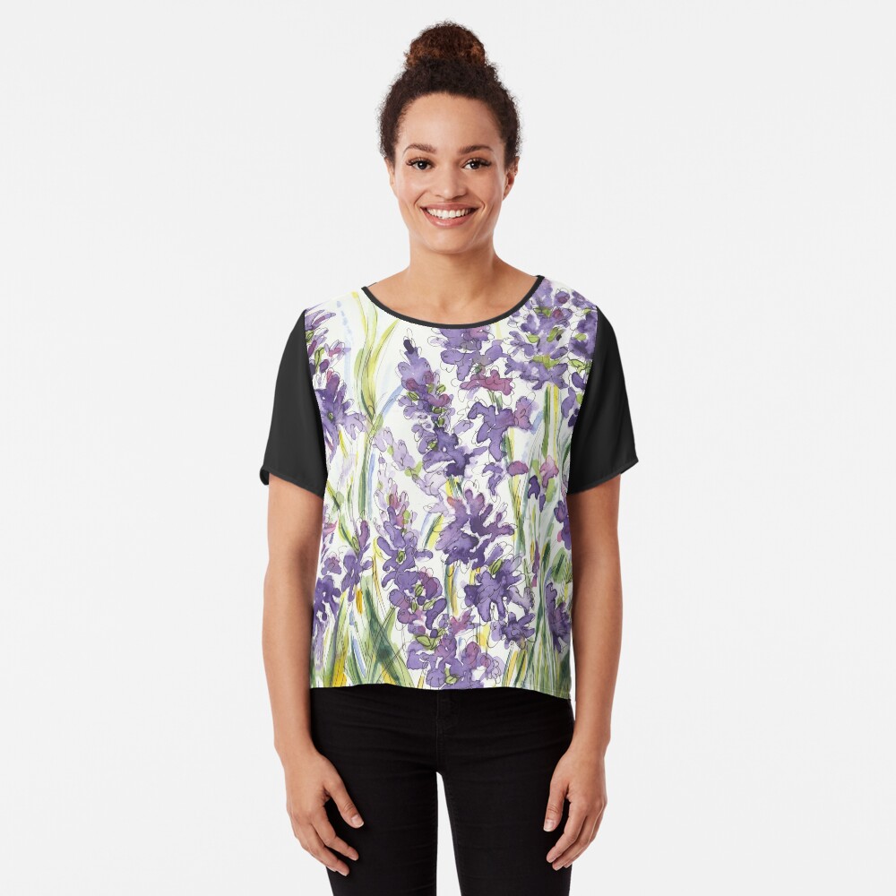 Item preview, Chiffon Top designed and sold by SarahGoughArt.